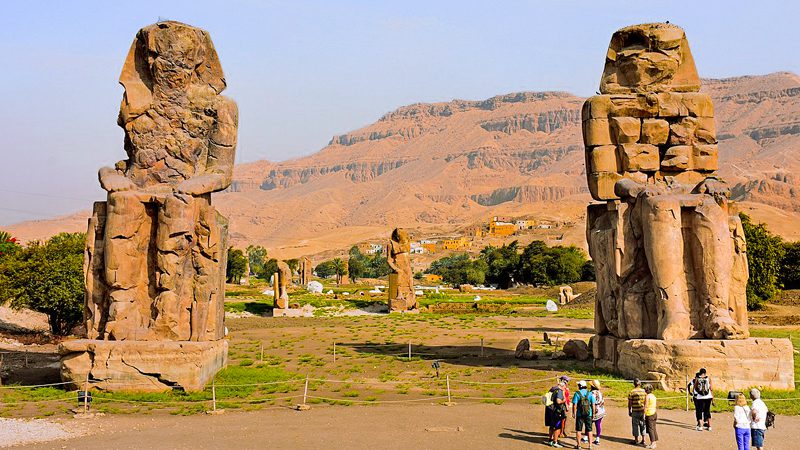 Colossi of Memnon in Luxor