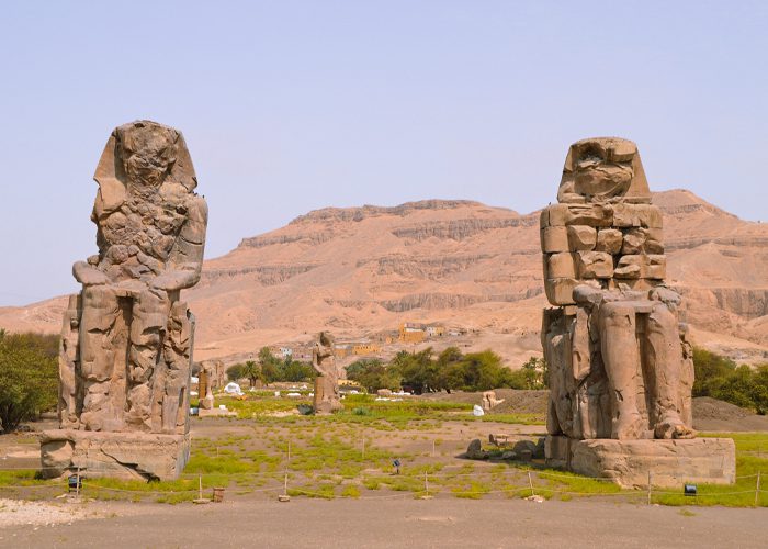 Colossi of Memnon in Luxor
